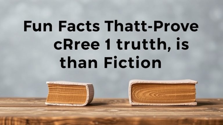 Fun Facts That Prove Truth Is Stranger Than Fiction