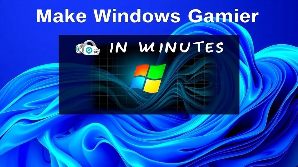 Make Windows Gaming Faster in Minutes
