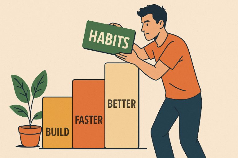The Counterintuitive Way to Build Better Habits Faster