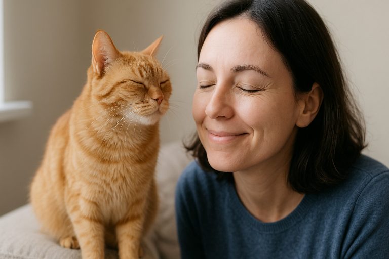 The Unspoken Language of Blinking Between Cats & Owners