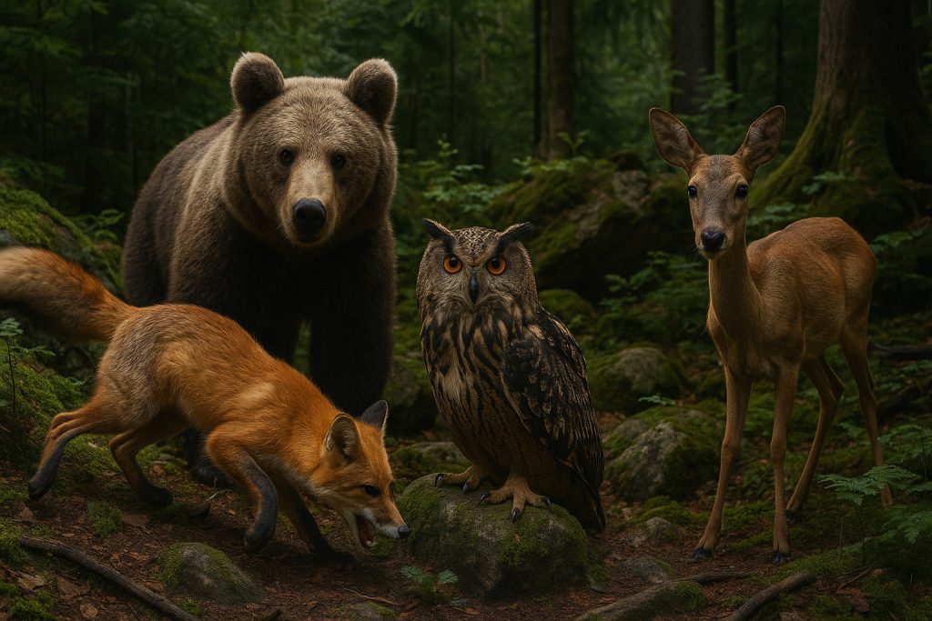 Unseen Wildlife Moments Caught on Camera