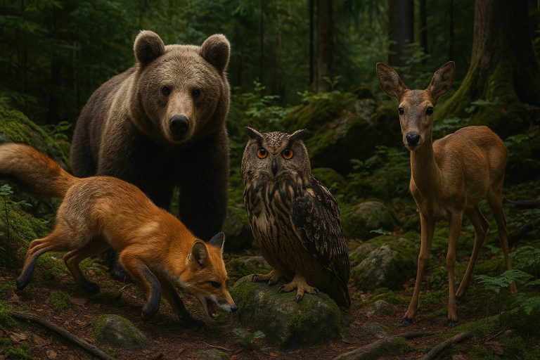 Unseen Wildlife Moments Caught on Camera